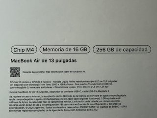 MacBook Air M4 Nuevo Sellado - Garantía Apple