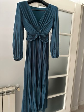 Vestido fiesta azul Vestidissima Talla M/L