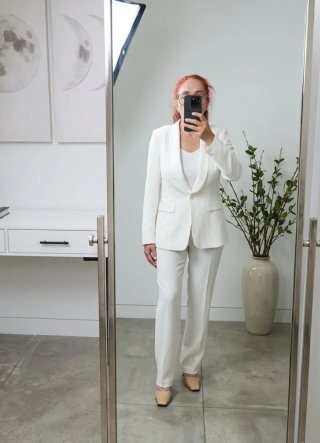 Completo donna bianco