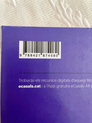LIBRO LLENGUA CATALANA/LITERATURA 3°ESO Ed.Casals