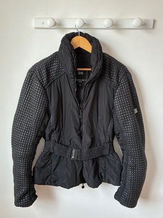 Chaqueta negra mujer acolchada