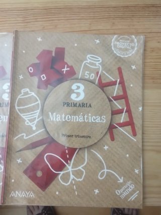 Matemáticas 3 Prim 3 trimestres
