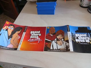 Confezione copertine GTA III e Vice City PS2