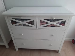 Cómoda Banak Niza Blanca