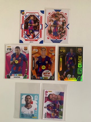 Cromos Marcus Rashford Panini FC Barcelona