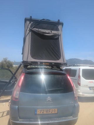 Tienda de techo para coche