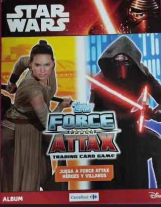 Album Star Wars Force Attax Completo