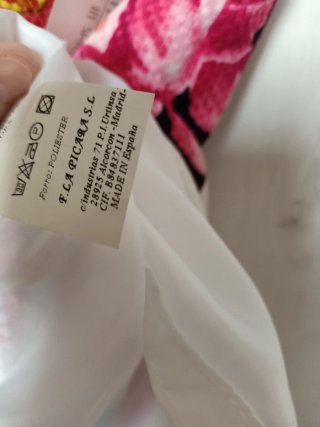 Falda NUEVA Estampada Flores MADE IN SPAIN