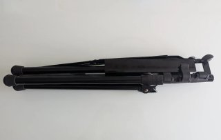 Atril de música negro plegable
