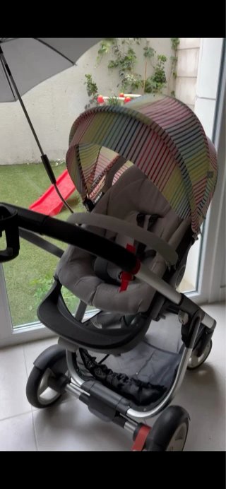 Cochecito Stokke Crusi 3 en 1 + base Isofix