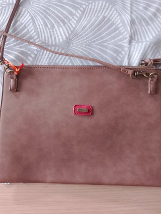 Bolso Tantrend Mujer Rosa y Marrón