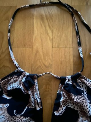 Bañador Calcedonia estampado leopardo