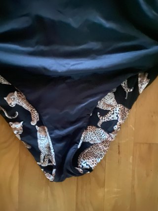 Bañador Calcedonia estampado leopardo