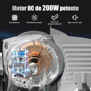 YASHE Cortadora De Fiambre Con Motor DC Silencioso