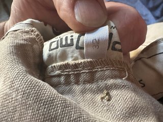 Pantaloni da moto beige con protezioni