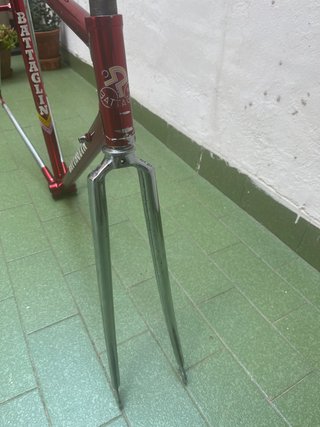 Cuadro bicicleta carretera battaglin talla 53