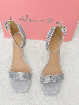 Sandalias Alma en Pena Plataforma Brillantes