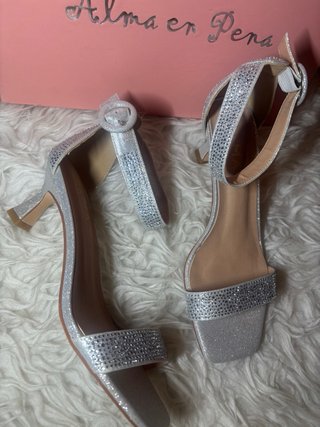 Sandalias Alma en Pena Plataforma Brillantes