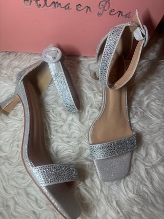 Sandalias Alma en Pena Plataforma Brillantes