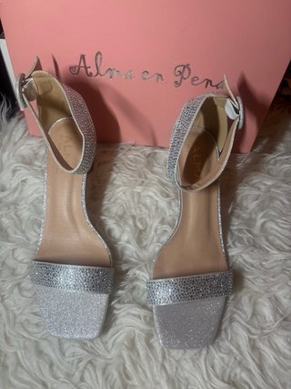 Sandalias Alma en Pena Plataforma Brillantes
