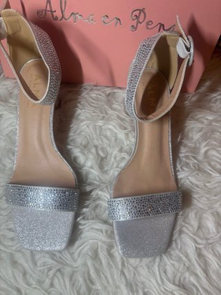 Sandalias Alma en Pena Plataforma Brillantes