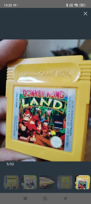 Juego Game Boy Donkey Kong Land