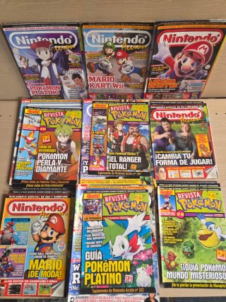 Lote Premium Revistas Pokémon Nintendo Acción