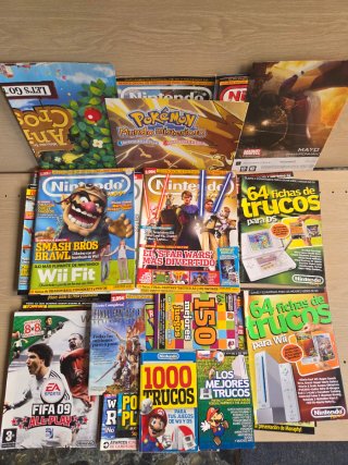Lote Premium Revistas Pokémon Nintendo Acción
