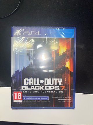 Call of Duty Black Ops 7 PS4 Lote Multigeneración