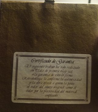 Pequeño cuadro plata Jesús Gran Poder