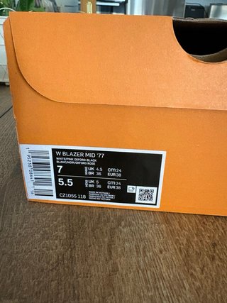 Zapatillas Nike W Blazer Mid '77 negras