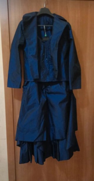 Abito cerimonia nero taglia 44