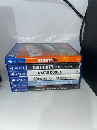 Pack 6 Juegos PS4: Dirt 4, Call of Duty, FIFA 21