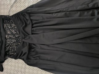 Vestido de gala negro sin estrenar Talla XL
