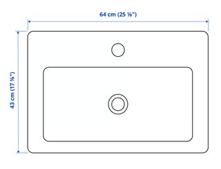 Lavabo IKEA TVÄLLEN blanco