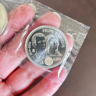 Monete da 12 Euro in Argento