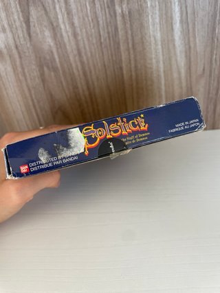 Solstice The Quest for the Staff of Demons Nes Lx