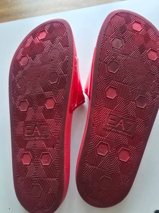 Ciabatte Emporio Armani Rosso Mare/Piscina