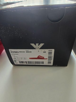 Ciabatte Emporio Armani Rosso Mare/Piscina