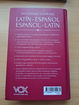 Diccionario ilustrado latín-español/ español-latín