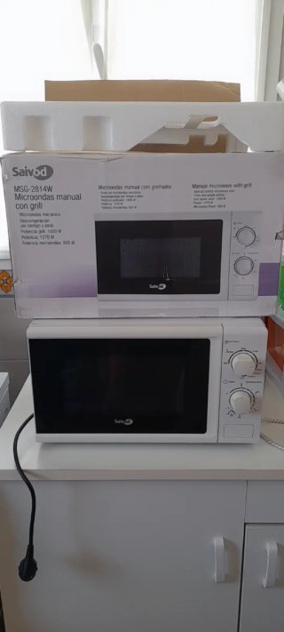 Microondas Saivod MSG-2814W con grill