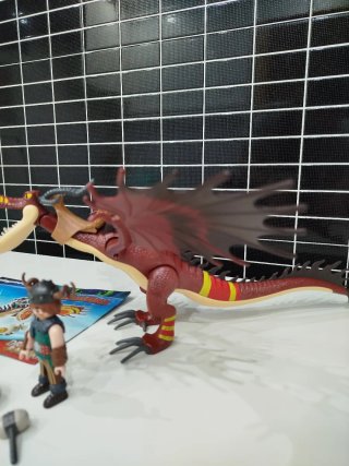 Playmobil Dragons Racing 70731 COMPLETO