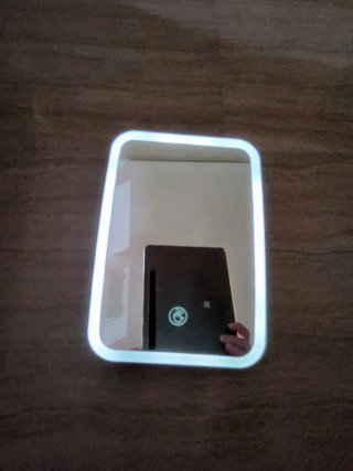 Espejo LED Mesa Recargable 3 Tonos