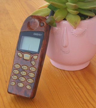 Teléfono Móvil Nokia 5110 Madera