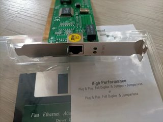 Tarjeta de red OVISLINK Ethernet 10/100 Mbps