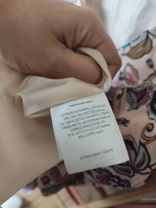 Vestido Purificación García estampado