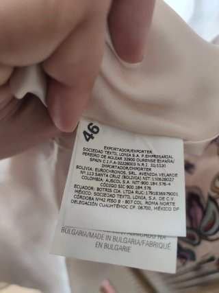 Vestido Purificación García estampado
