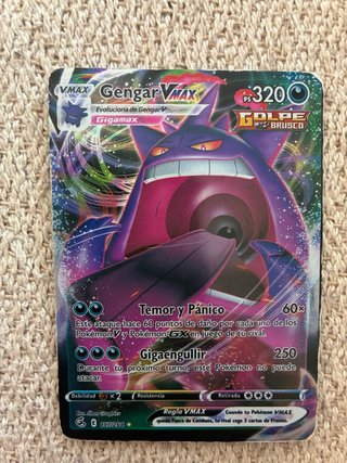 Carta Pokémon Gengar VMAX Gigamax 157/260