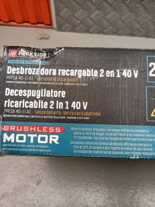 PARKSIDE Desbrozadora 2 en 1 Performance 40V