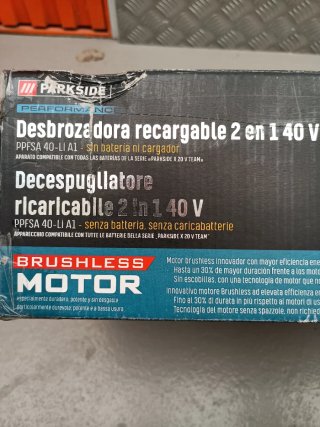 PARKSIDE Desbrozadora 2 en 1 Performance 40V